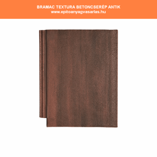 BRAMAC TEXTURA Antik beton tetőcserép