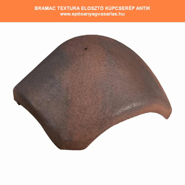 BRAMAC TEXTURA Antik 3-as elosztó kúpcserép