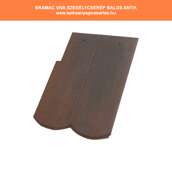 BRAMAC VIVA Antik szegélycserép jobbos és balos - Image 3