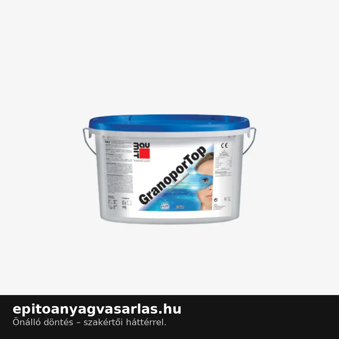 BAUMIT GranoporTop homlokzati színes vakolat