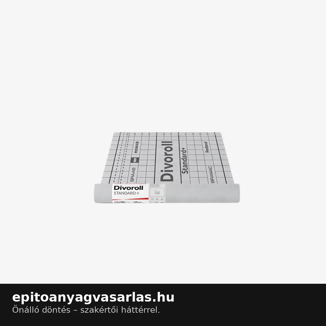 BRAMAC DIVOROLL STANDARD+ 145 páraáteresztő tetőfólia