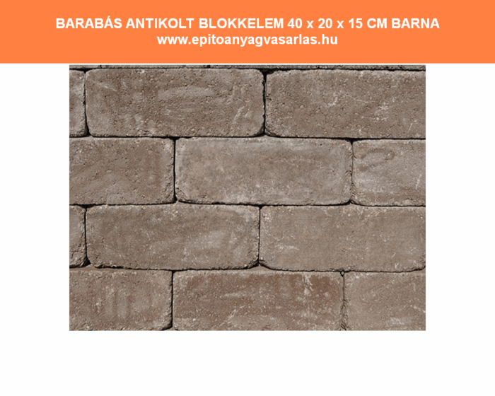 BARABÁS Antikolt blokkelem
