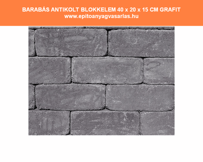 BARABÁS Antikolt blokkelem - Image 3