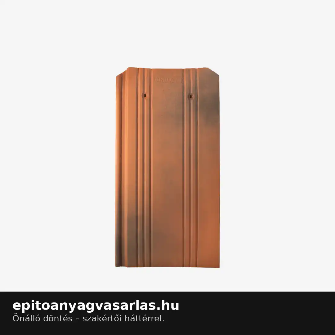 TONDACH KÉKES ÍVES ÉS EGYENES VÁGÁSÚ kerámia tetőcserép - Image 7