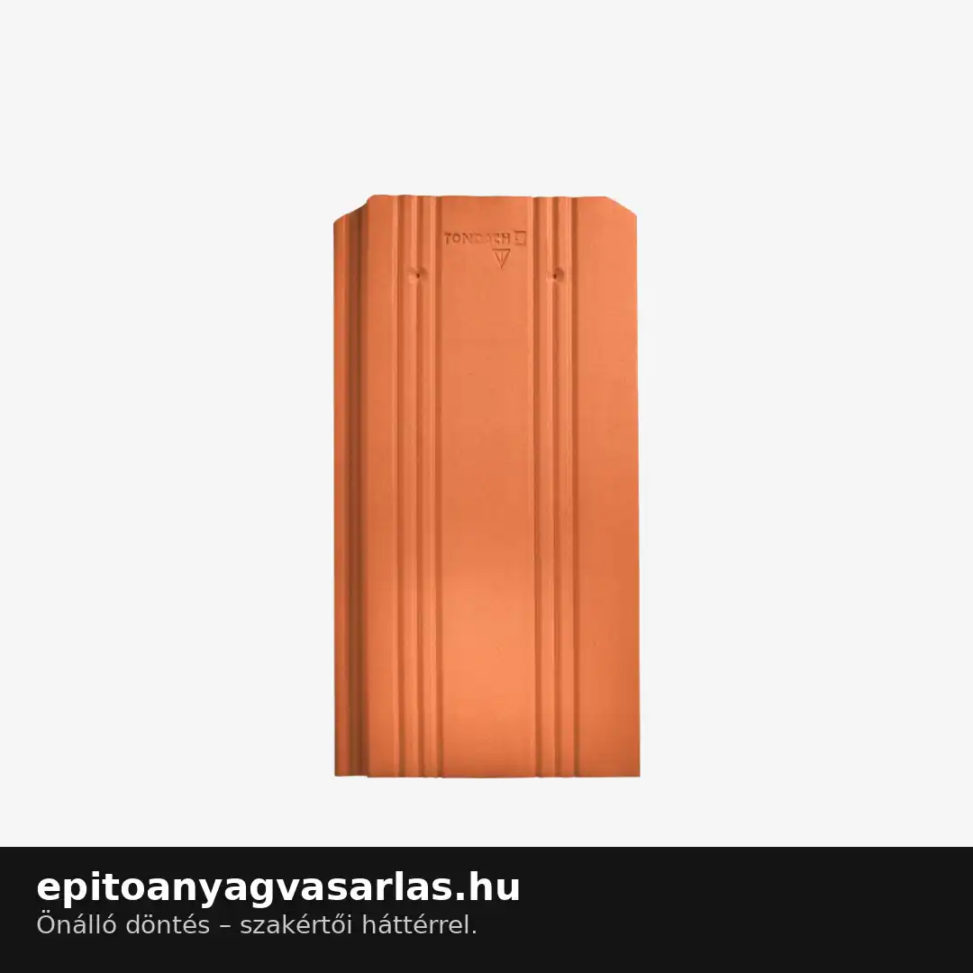 TONDACH KÉKES ÍVES ÉS EGYENES VÁGÁSÚ kerámia tetőcserép - Image 5