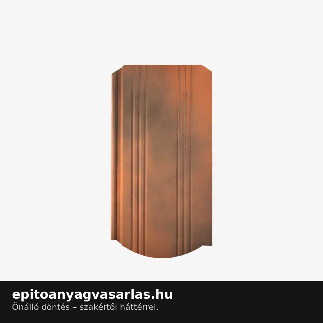 TONDACH KÉKES ÍVES ÉS EGYENES VÁGÁSÚ kerámia tetőcserép - Image 4