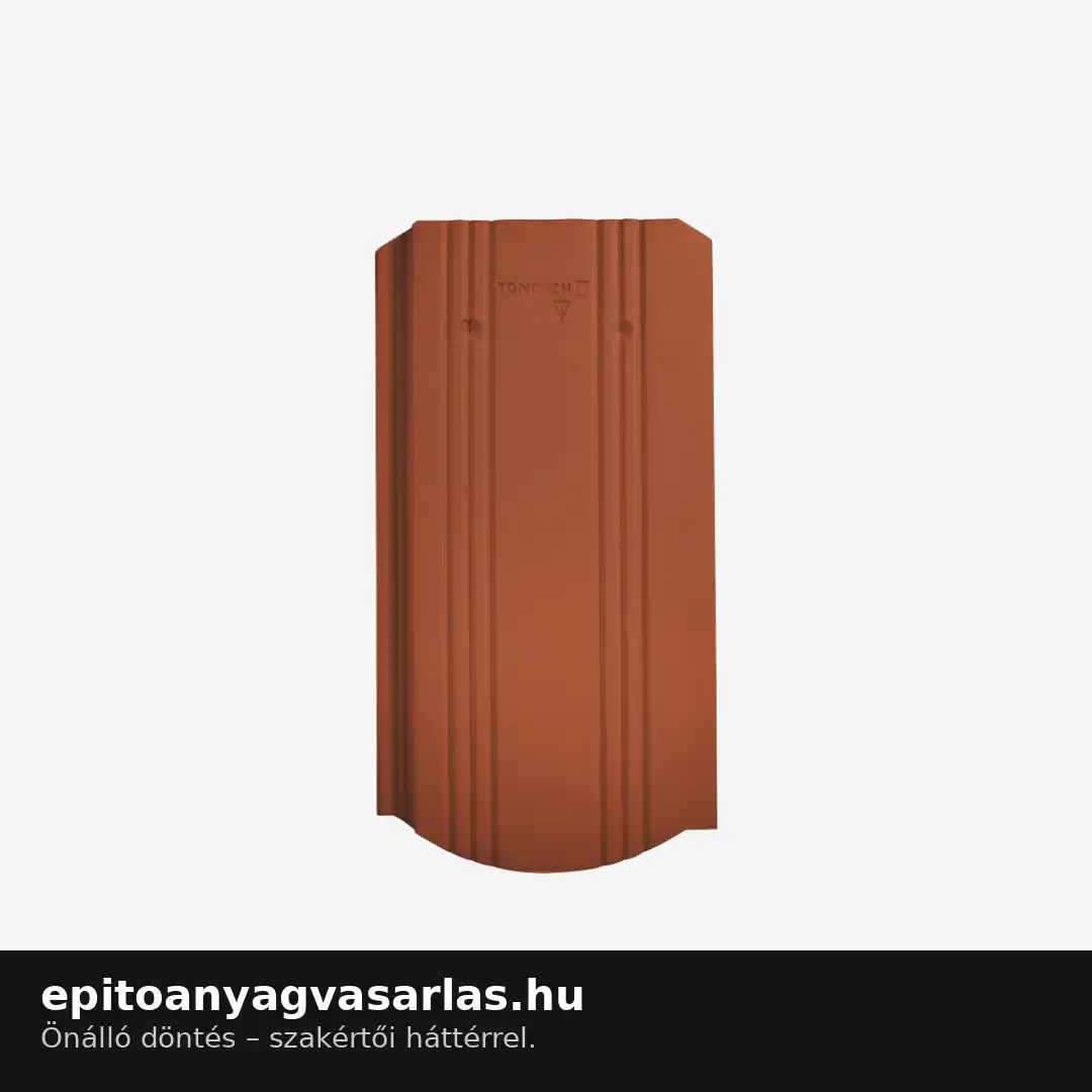 TONDACH KÉKES ÍVES ÉS EGYENES VÁGÁSÚ kerámia tetőcserép - Image 3