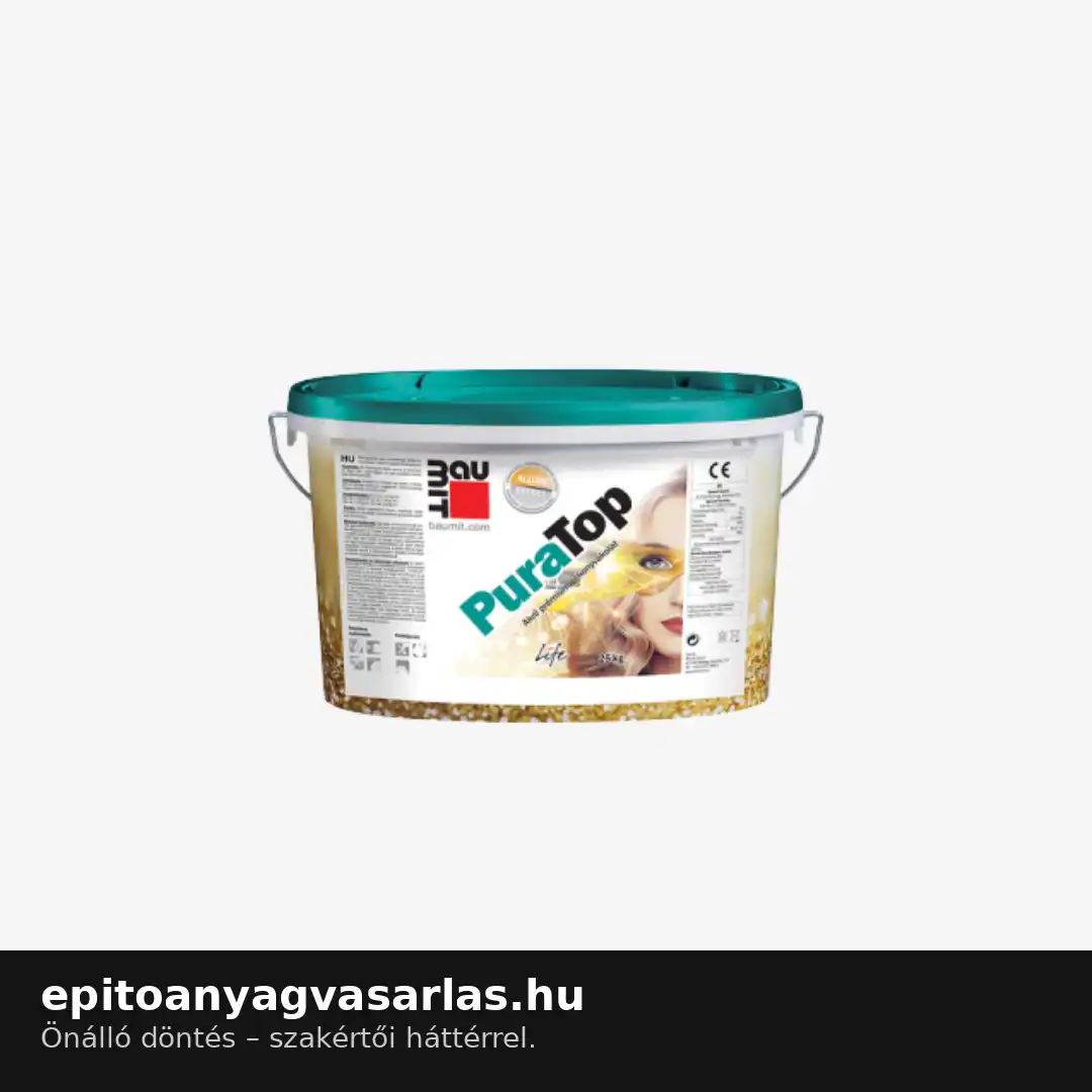 BAUMIT PuraTop homlokzati színes vakolat