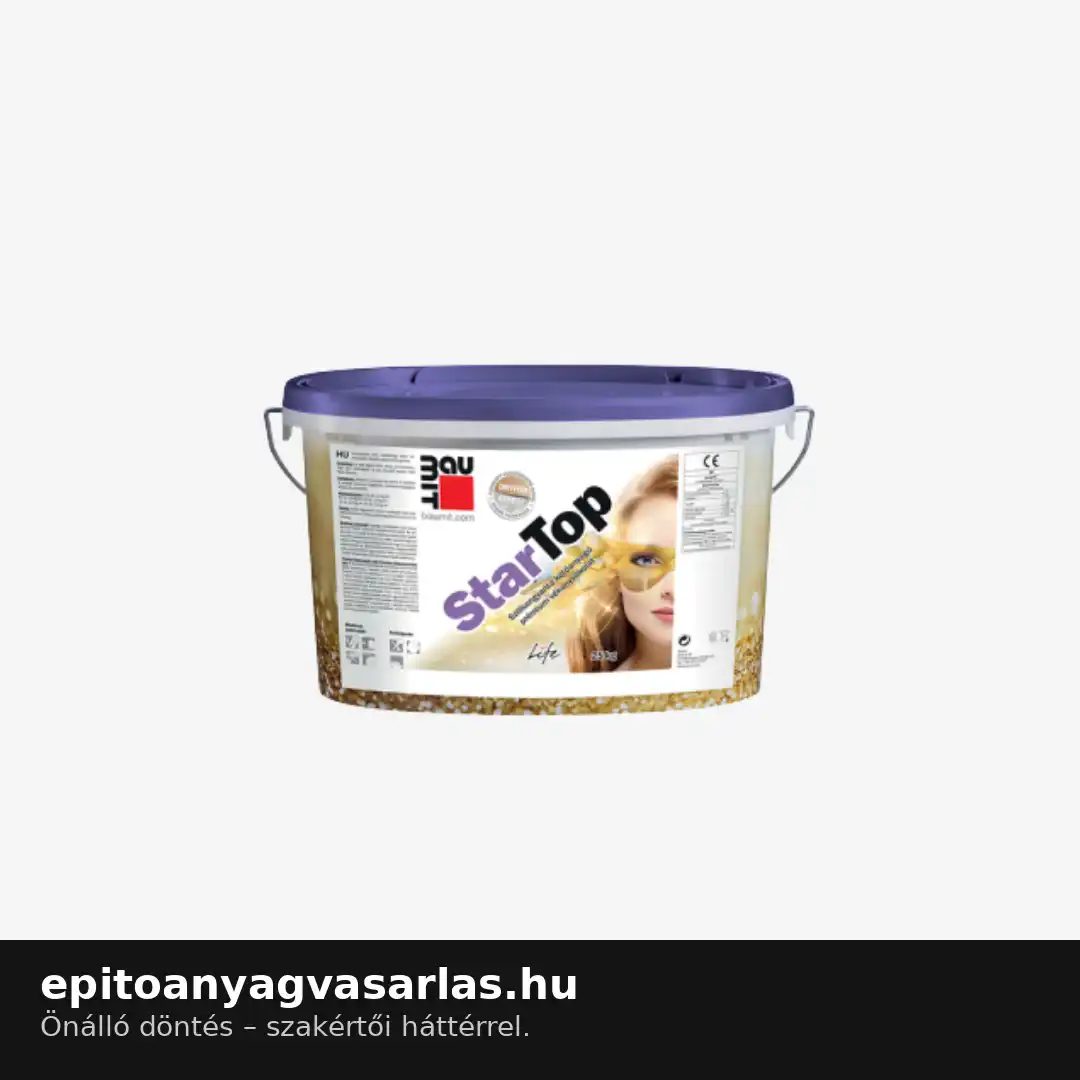 BAUMIT StarTop homlokzati színes vakolat