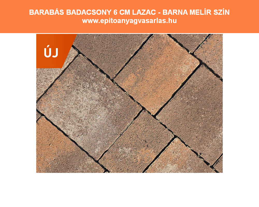 BARABÁS Badacsony térkő 6 cm - Image 4