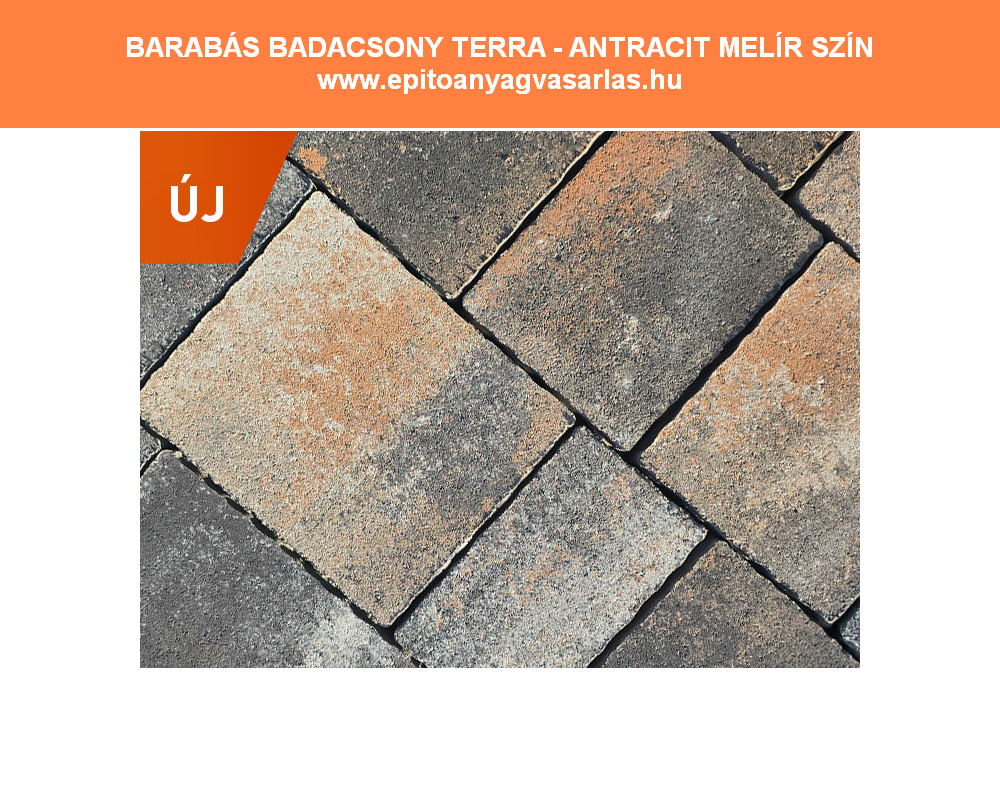 BARABÁS Badacsony térkő 6 cm