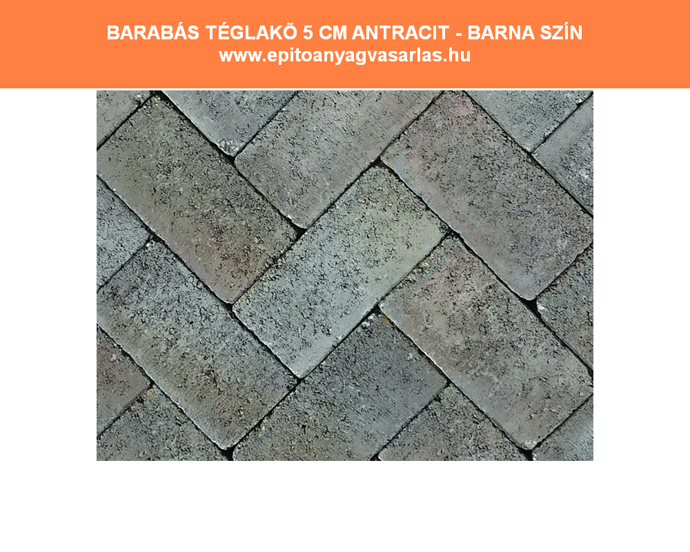 BARABÁS téglakő térkő 5, 6 és 8 cm - Image 12