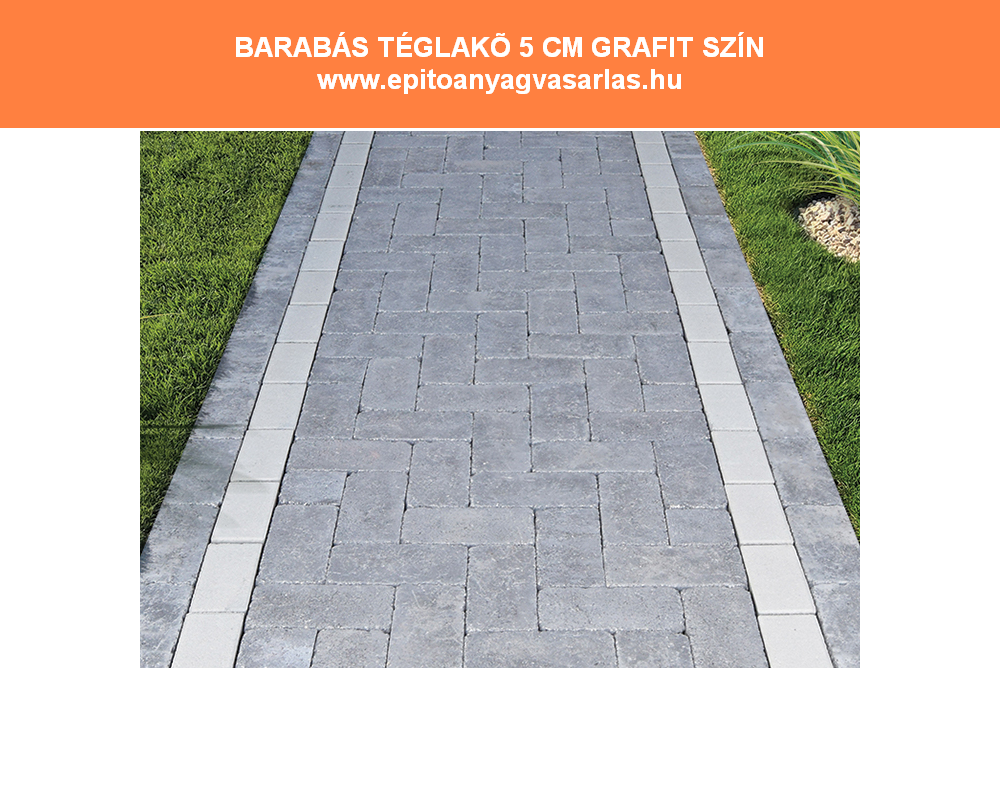 BARABÁS téglakő térkő 5, 6 és 8 cm - Image 7