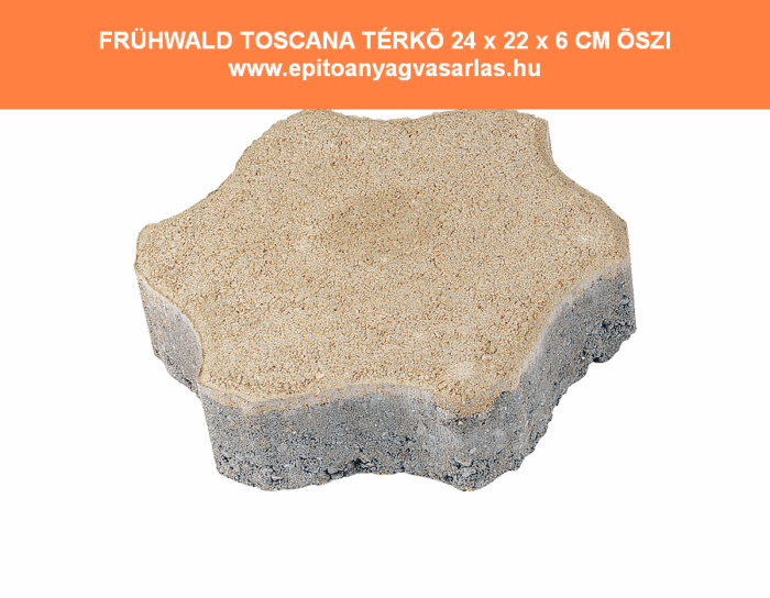 FRÜHWALD Toscana térkő 6 cm