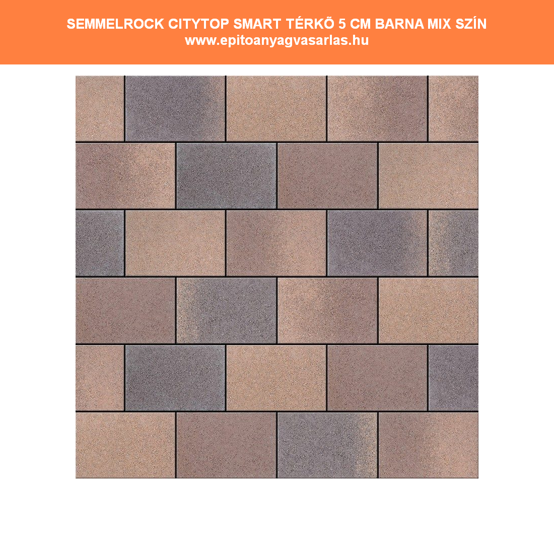 SEMMELROCK Citytop Smart térkő 20 x 13,3 x 5 cm - Image 7