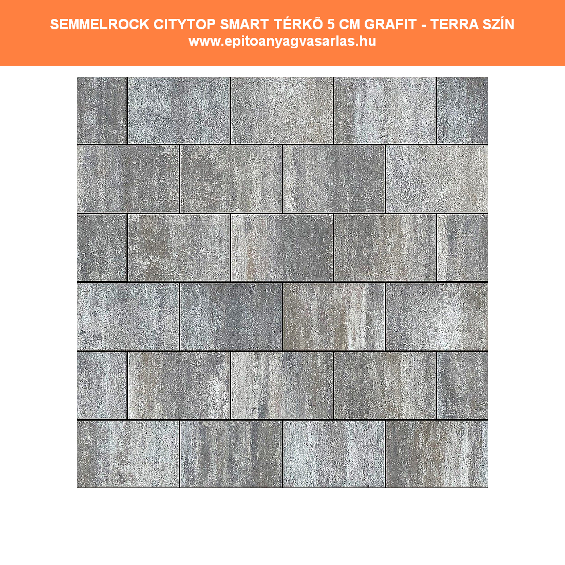 SEMMELROCK Citytop Smart térkő 20 x 13,3 x 5 cm - Image 6