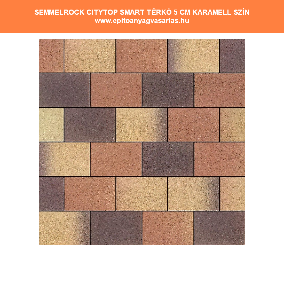 SEMMELROCK Citytop Smart térkő 20 x 13,3 x 5 cm