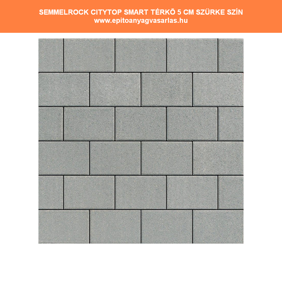 SEMMELROCK Citytop Smart térkő 20 x 13,3 x 5 cm - Image 2