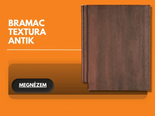 BRAMAC TEXTURA ANTIK TETŐCSERÉP ÉS BETON KIEGÉSZÍTŐI