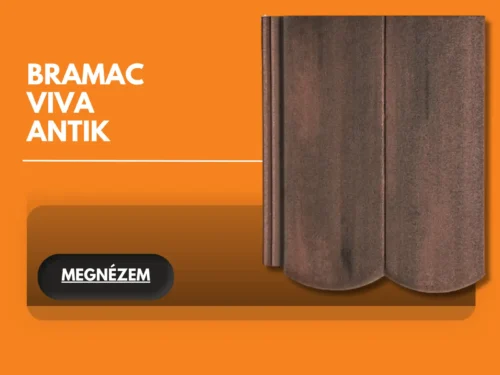 BRAMAC VIVA ANTIK TETŐCSERÉP ÉS BETON KIEGÉSZÍTŐI