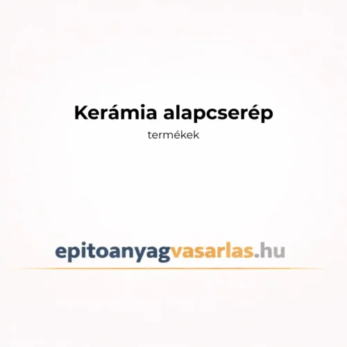 Kerámia alapcserepek