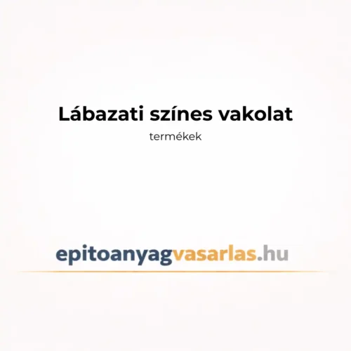 LÁBAZATI SZÍNES VAKOLATOK