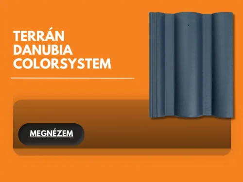 TERRÁN DANUBIA COLORSYSTEM TETŐCSERÉP ÉS BETON KIEGÉSZÍTŐI