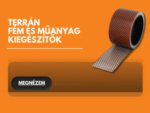 TERRÁN FÉM ÉS MŰANYAG TETŐKIEGÉSZÍTŐK