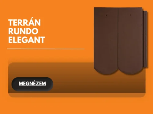 TERRÁN RUNDO ELEGANT TETŐCSERÉP ÉS BETON KIEGÉSZÍTŐI