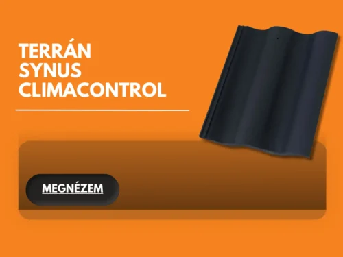 TERRÁN SYNUS CLIMACONTROL TETŐCSERÉP ÉS BETON KIEGÉSZÍTŐI