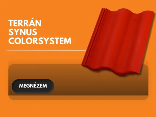 TERRÁN SYNUS COLORSYSTEM TETŐCSERÉP ÉS BETON KIEGÉSZÍTŐI ÚJ