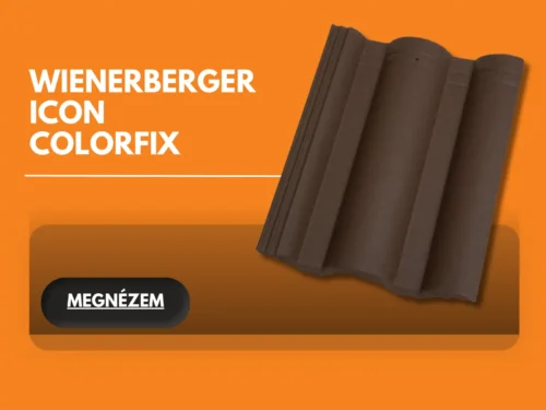 WIENERBERGER ICON COLORFIX BETON TETŐCSERÉP ÉS KIEGÉSZÍTŐI